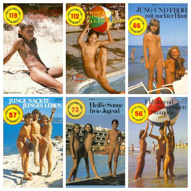 Sonnenfreunde Sonderheft Nr.56-119 retro family nudism photo magazine Sonnenfreunde Sonderheft Nr.56-119 retro family nudism photo magazine